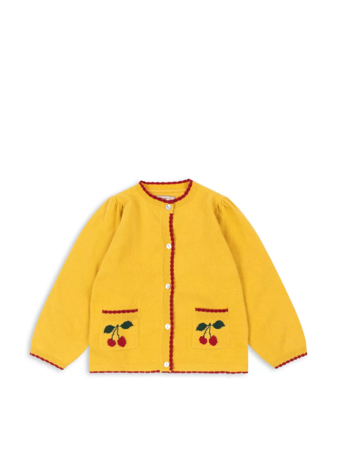 Konges Sløjd Overdele | ALEXA CARDIGAN - YOLK YELLOW