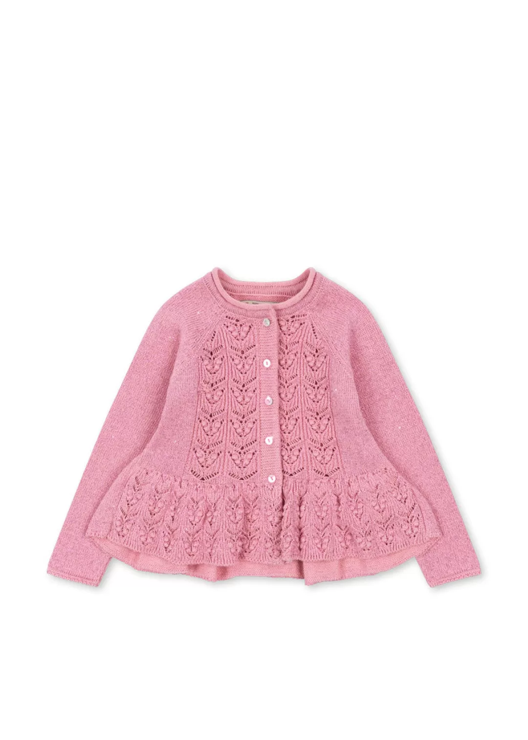 Konges Sløjd Overdele | cabby cardigan - powder pink