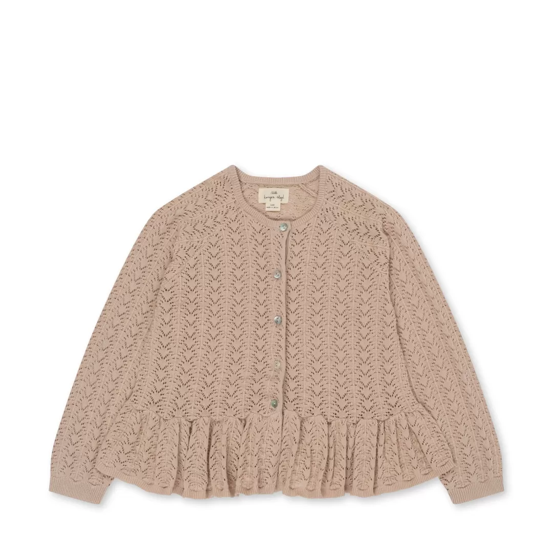 Konges Sløjd Overdele | cypres cardigan - LIGHT ROSE