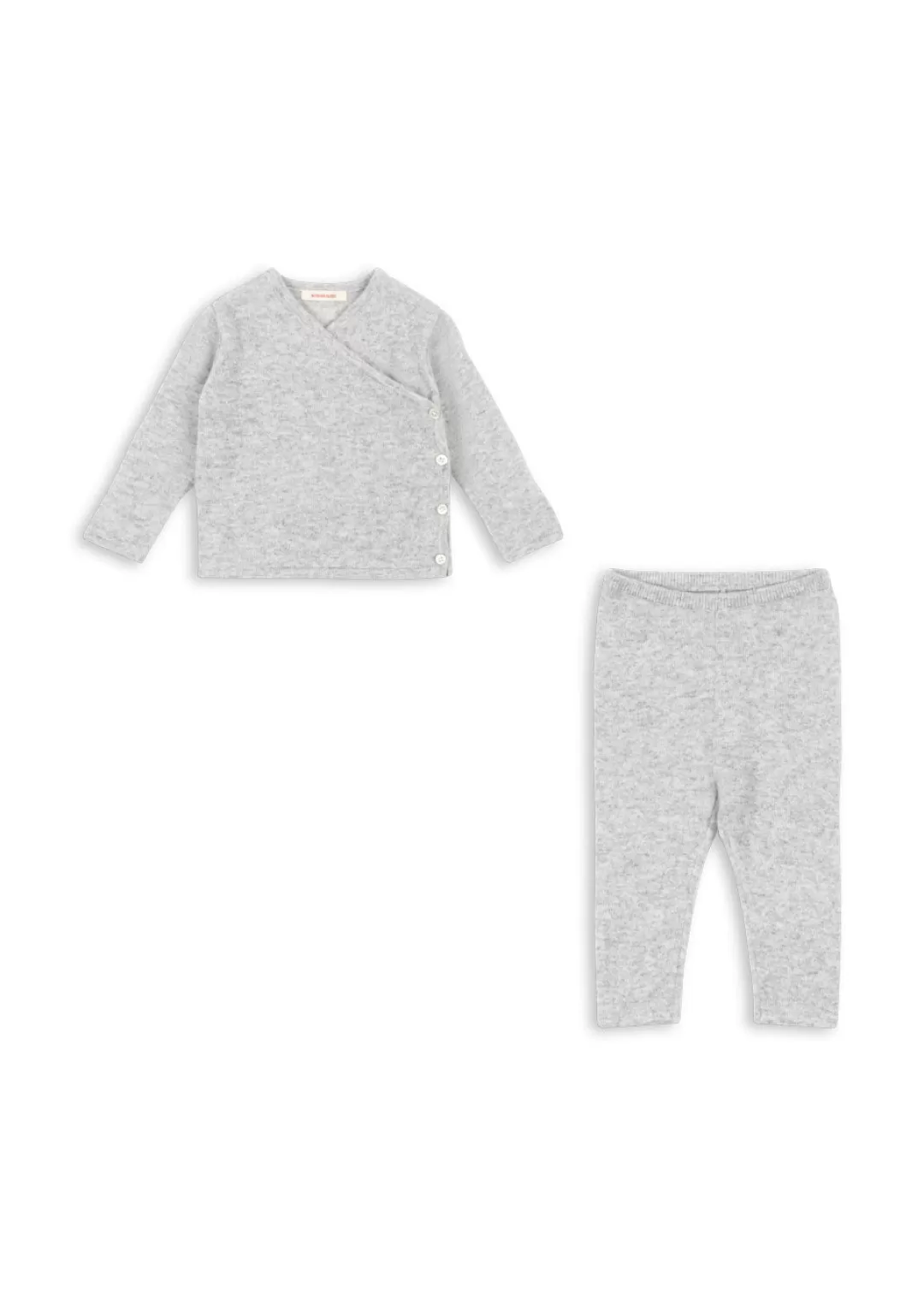 Konges Sløjd Overdele | Underdele | dio cashmere sæt - LIGHT GREY MELANGE