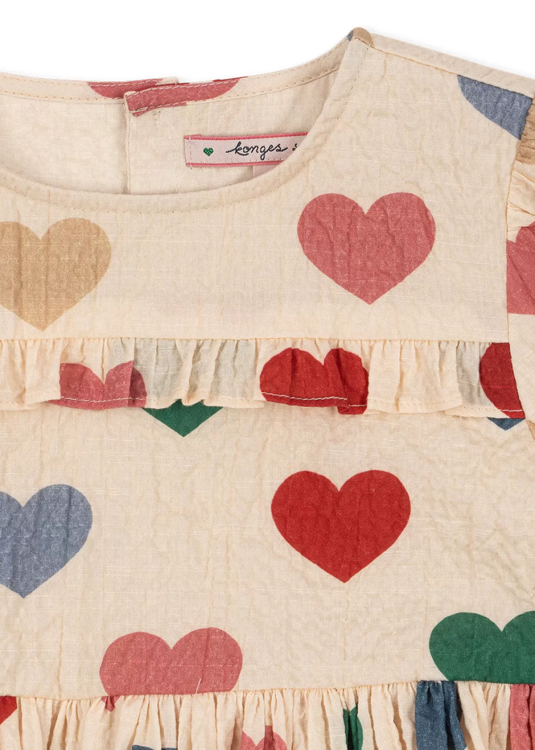 Konges Sløjd Overdele | elin bluse - BON COEUR COLORE FRAPPE