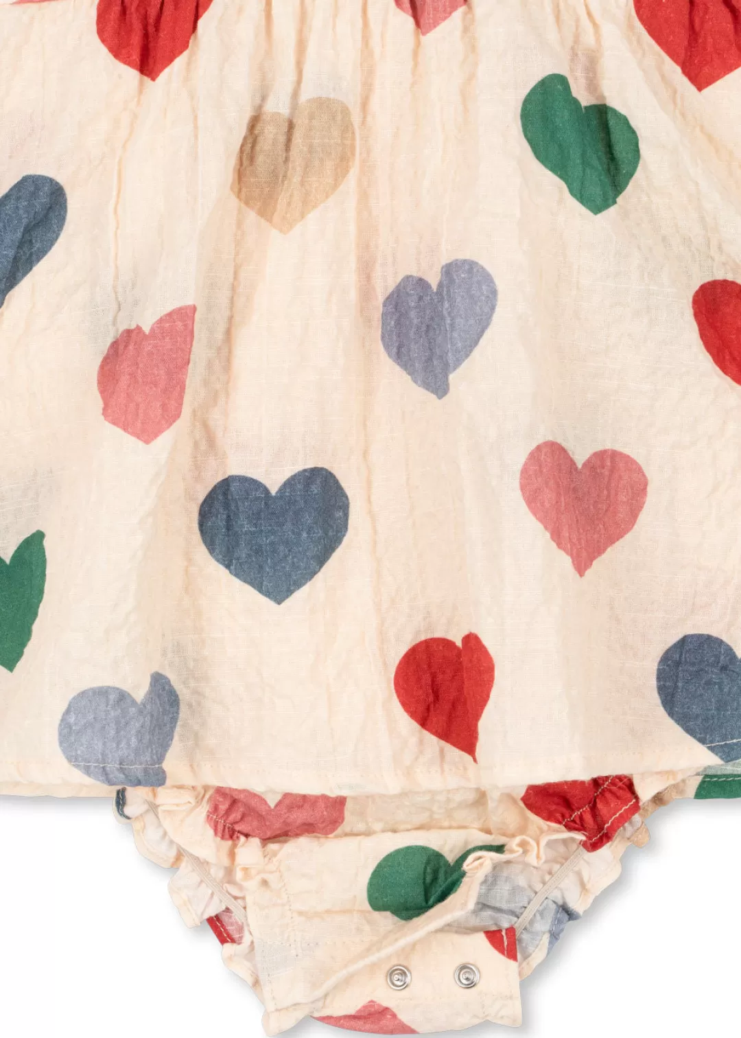 Konges Sløjd Overdele | elin romper - BON COEUR COLORE FRAPPE