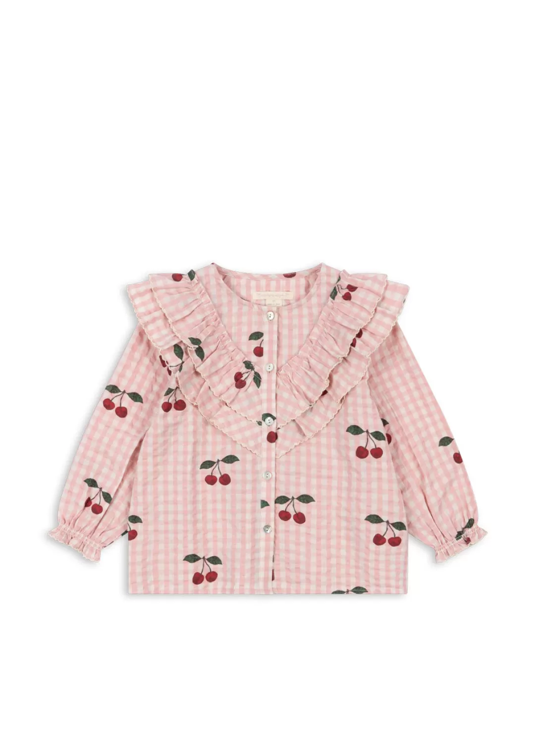 Konges Sløjd Overdele | kim bluse - CHERRY CHECK