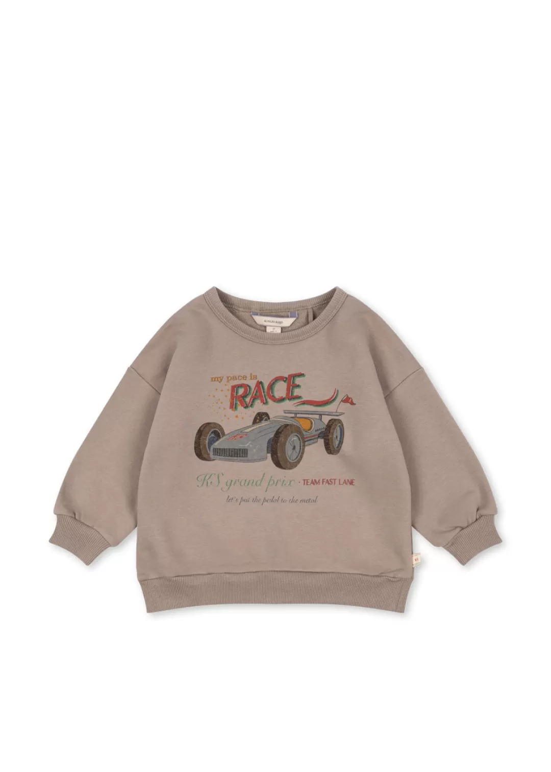 Konges Sløjd Overdele | lou sweatshirt - OXFORD TAN