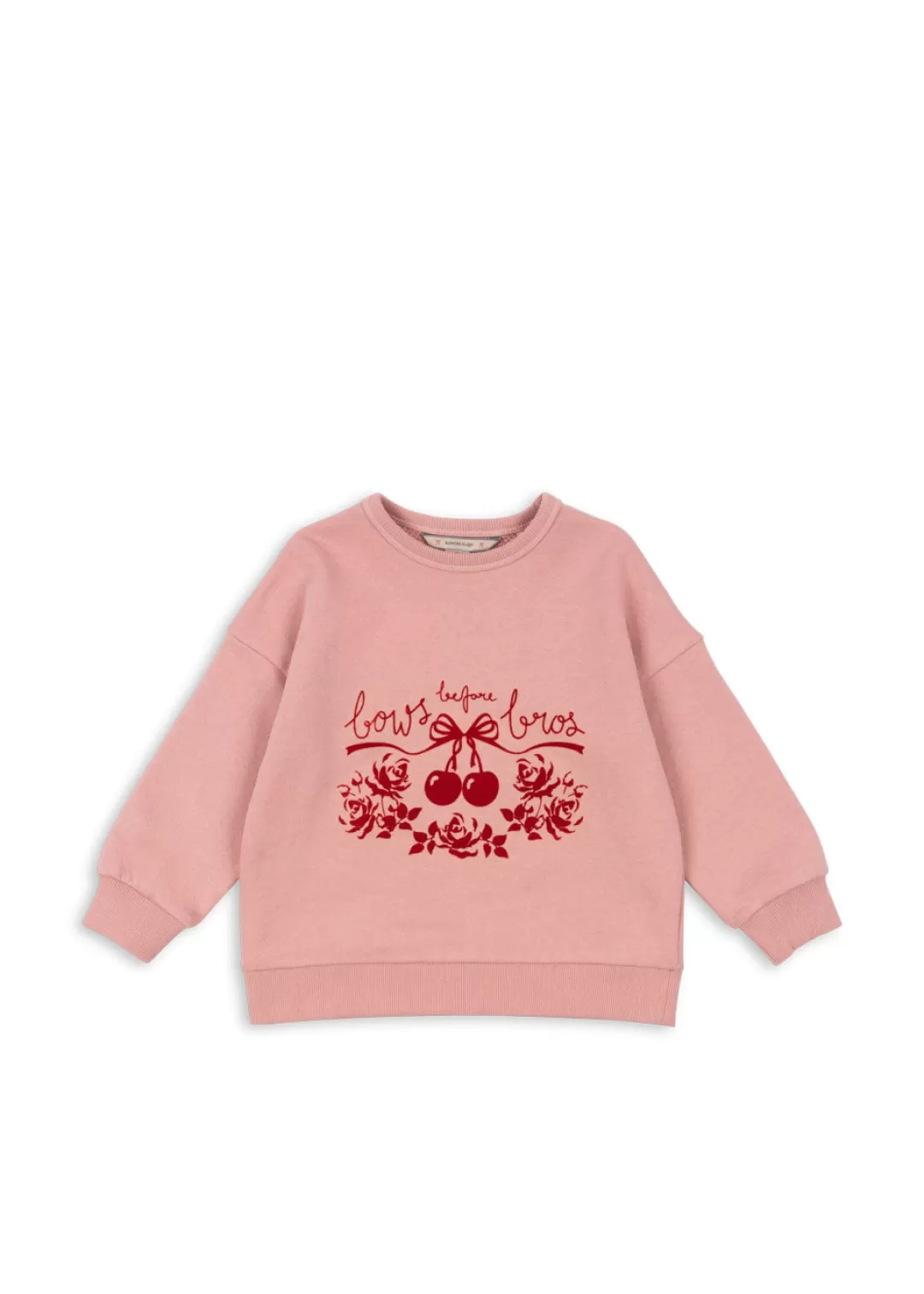 Konges Sløjd Overdele | Loupy lou sweatshirt - bow rose