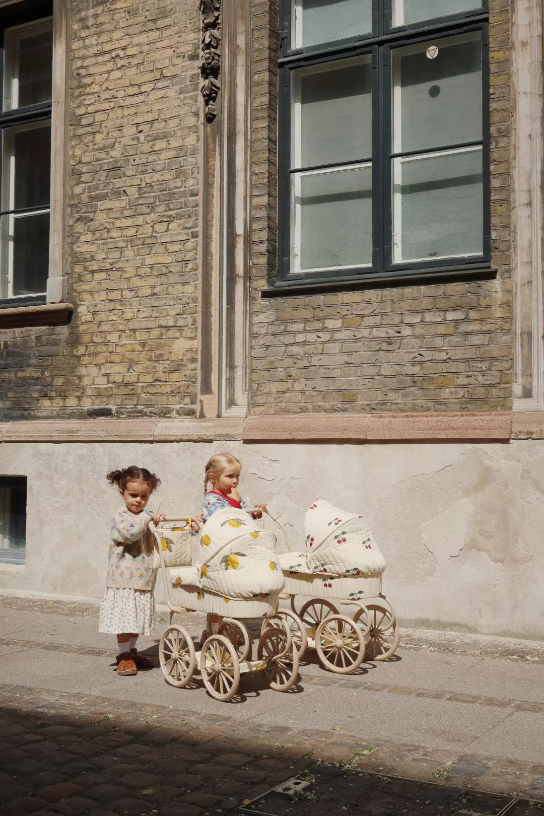 Konges Sløjd Dukker & Tilbehør | minnie dukkebarnevogn - MON GRAND CITRON GLITTER