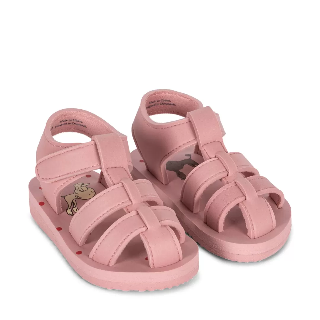 Konges Sløjd Sko | sable sandal - MELLOW ROSE