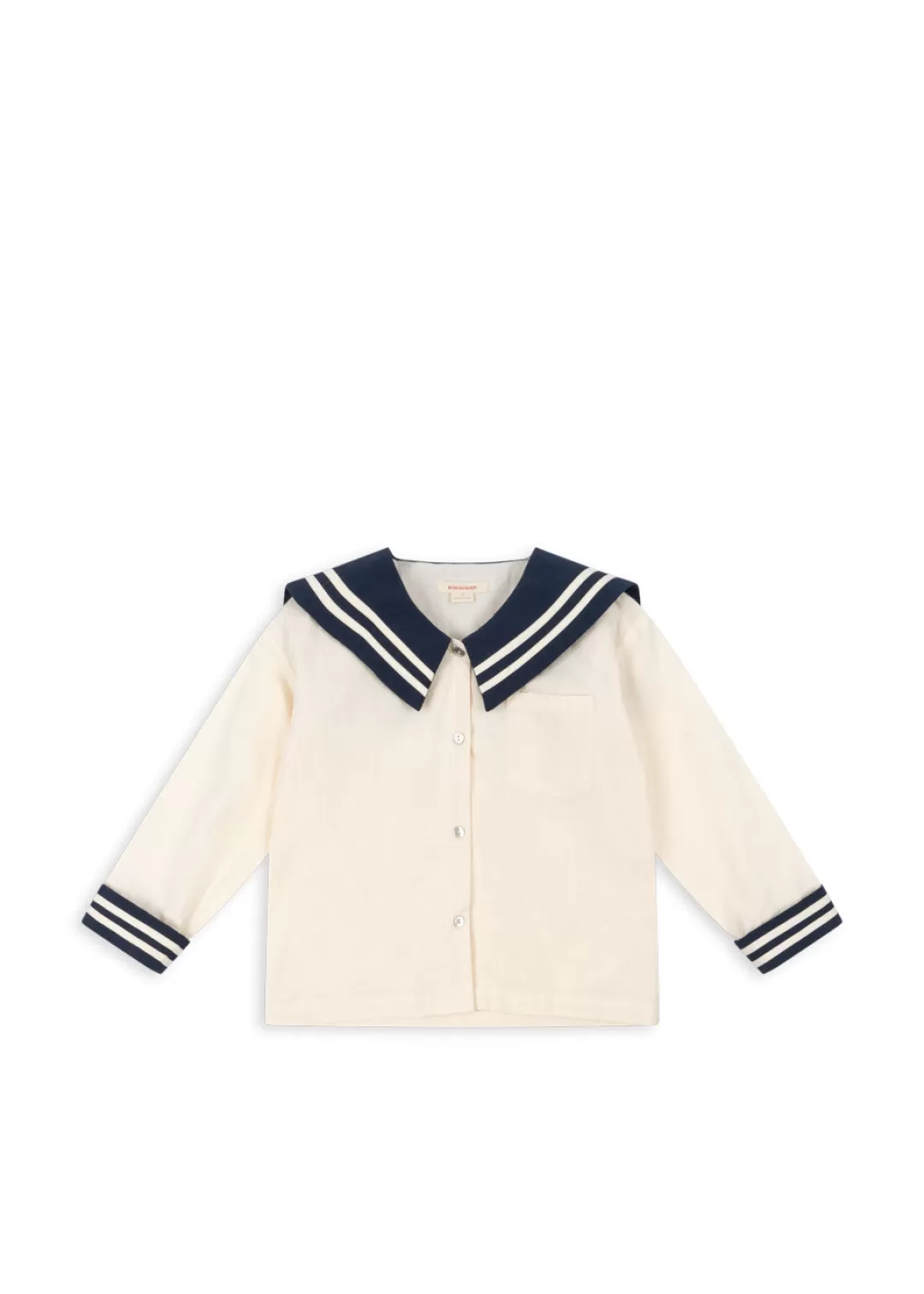 Konges Sløjd Overdele | Sailor bluse - navy blazer