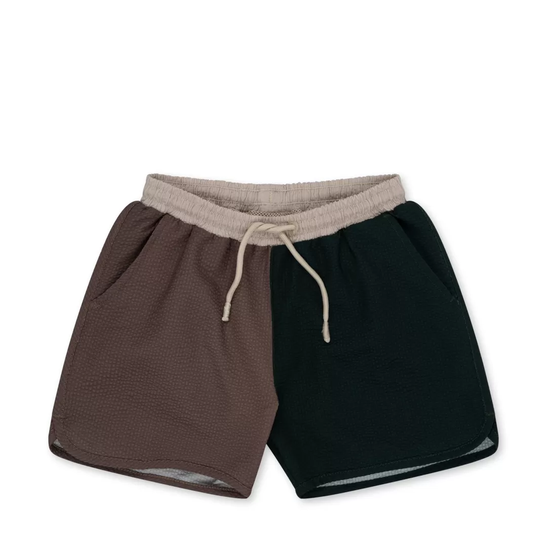 Konges Sløjd Badetøj | seer asnou badeshorts - PINEL GROVE/SHITAKE/FRENCH OAK